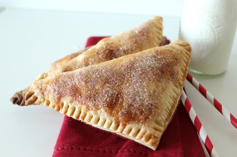 Flaky Apple Turnovers Made with Homemade Puff Pasrty | The crafting Foodie