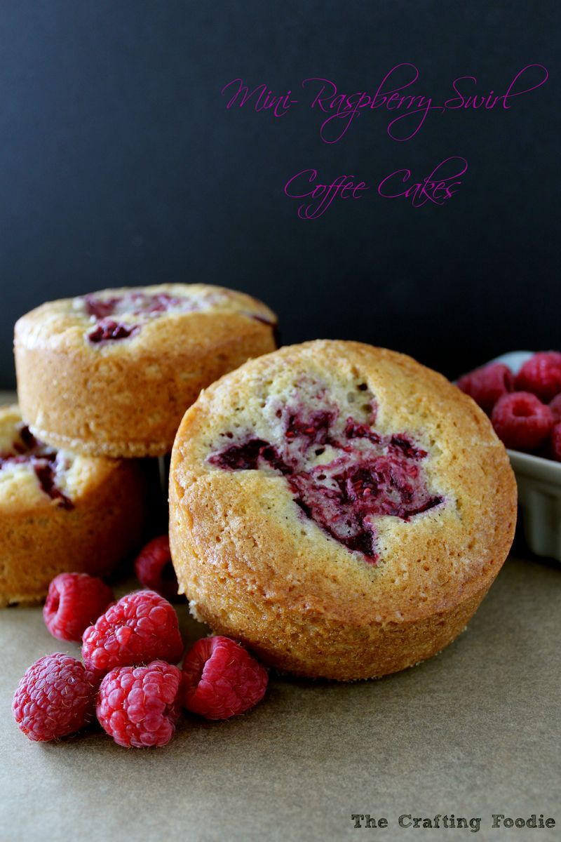 Mini-Raspberry Coffee Cakes The Crafting Foodie