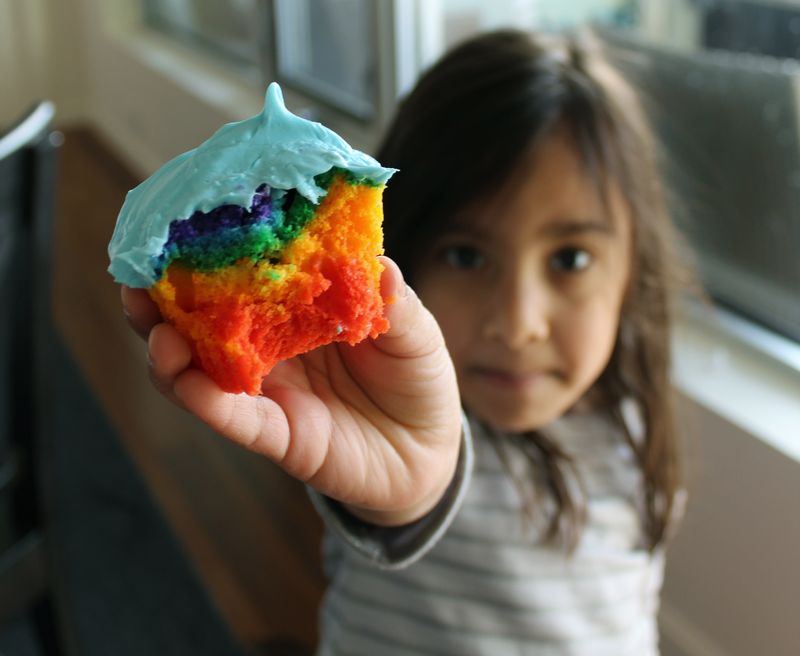 Pot of Gold and Rainbow Cupcakes | The Crafting Foodie