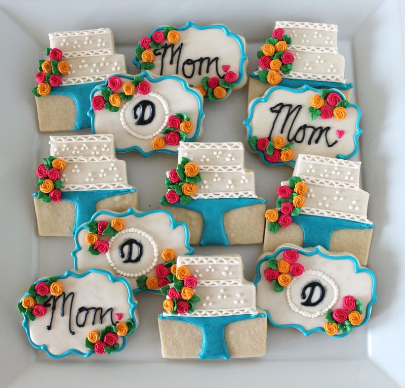Mother's Day Decorated Cookies