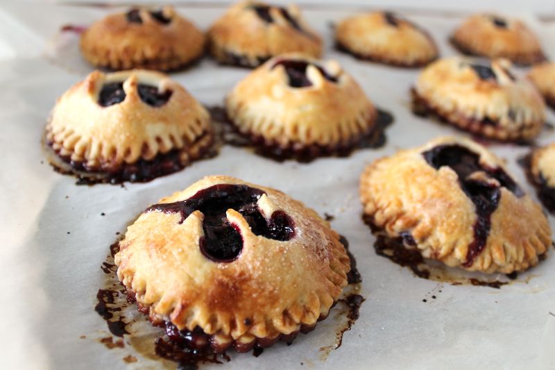 Cherry Dark Chocolate Hand Pies Recipe | The Crafting Foodie