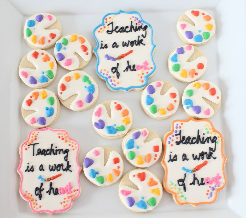 Cookies for Teachers | The Crafting Foodie