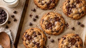 how to make chewy chocolate chip cookies