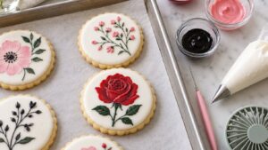 how to fix bleeding royal icing colors