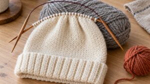 how to knit a hat on circular needles