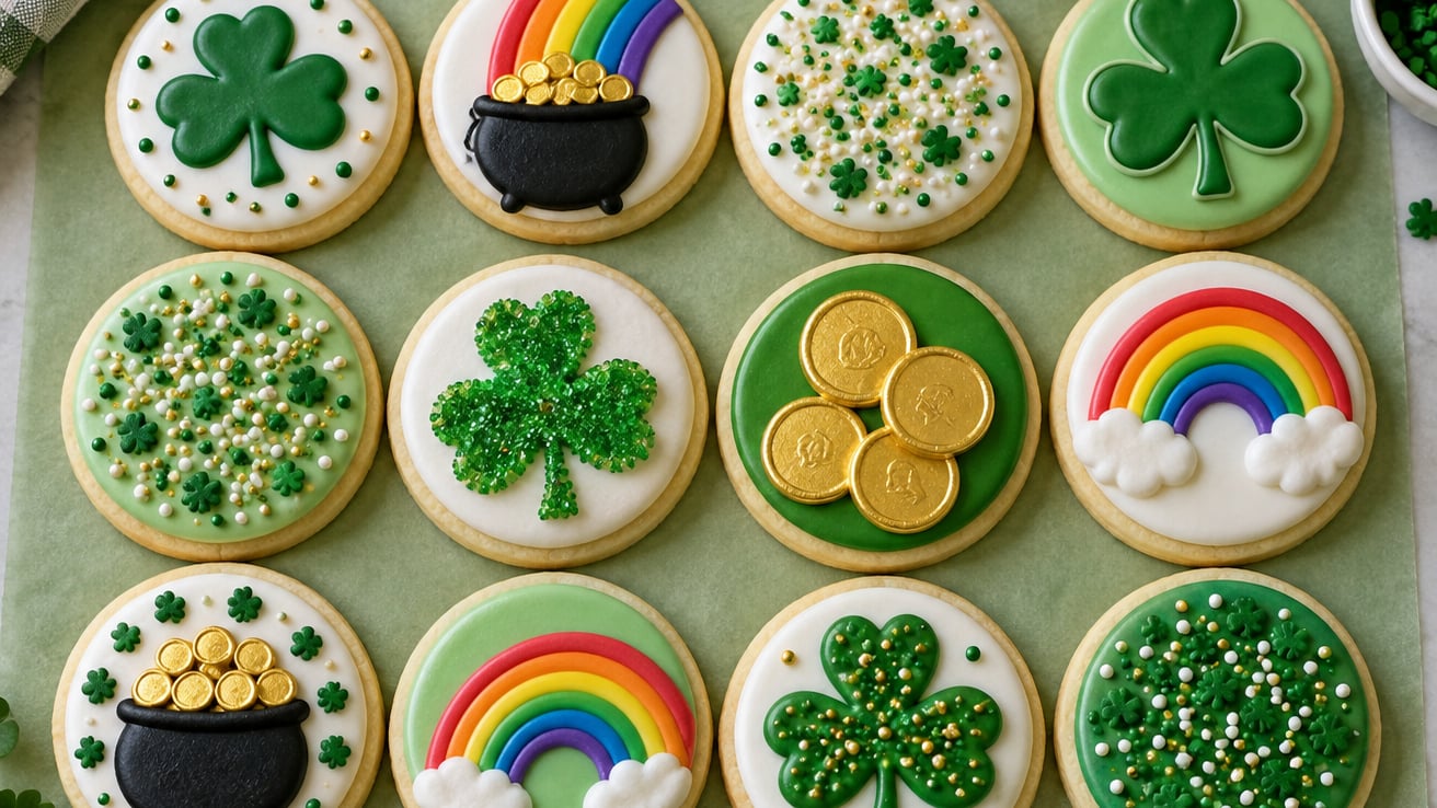 st patrick's day cookie decorating ideas