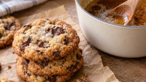 brown butter chocolate chip cookies