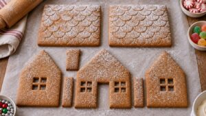gingerbread house dough that holds up