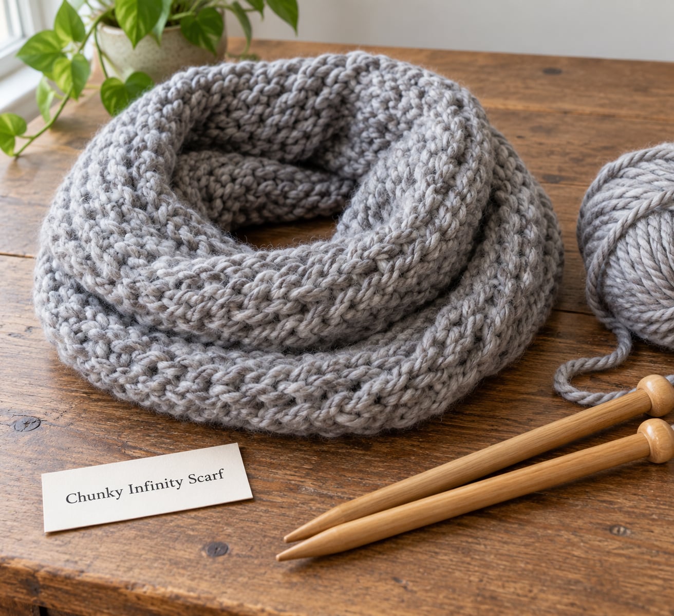 Chunky Infinity Scarf