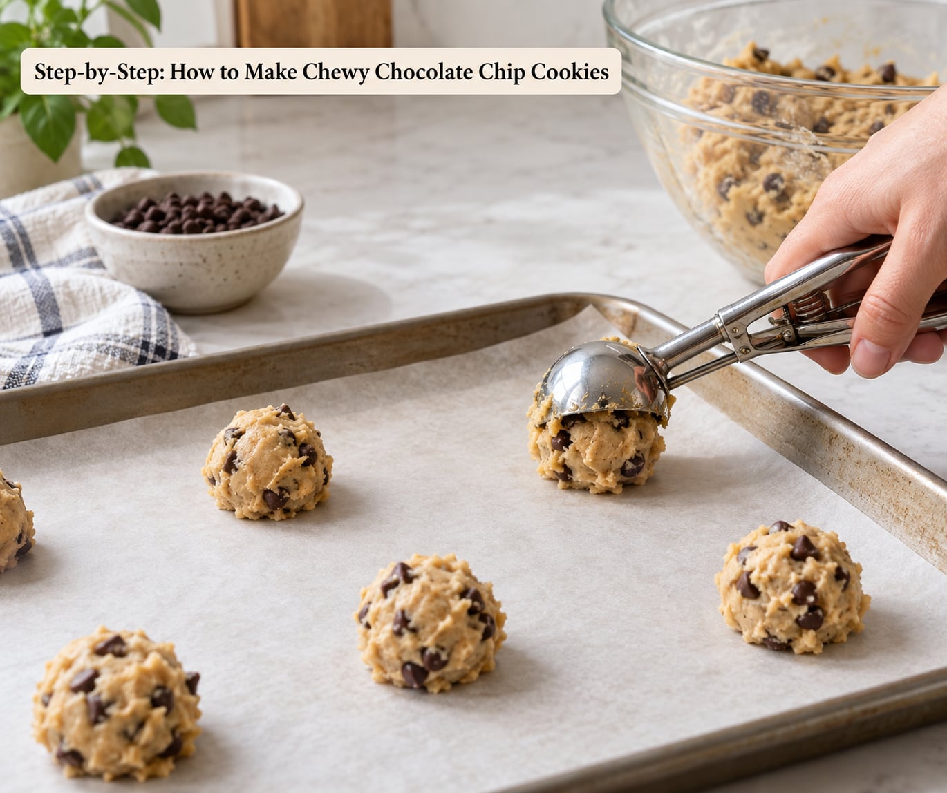 Step-by-Step: How to Make Chewy Chocolate Chip Cookies