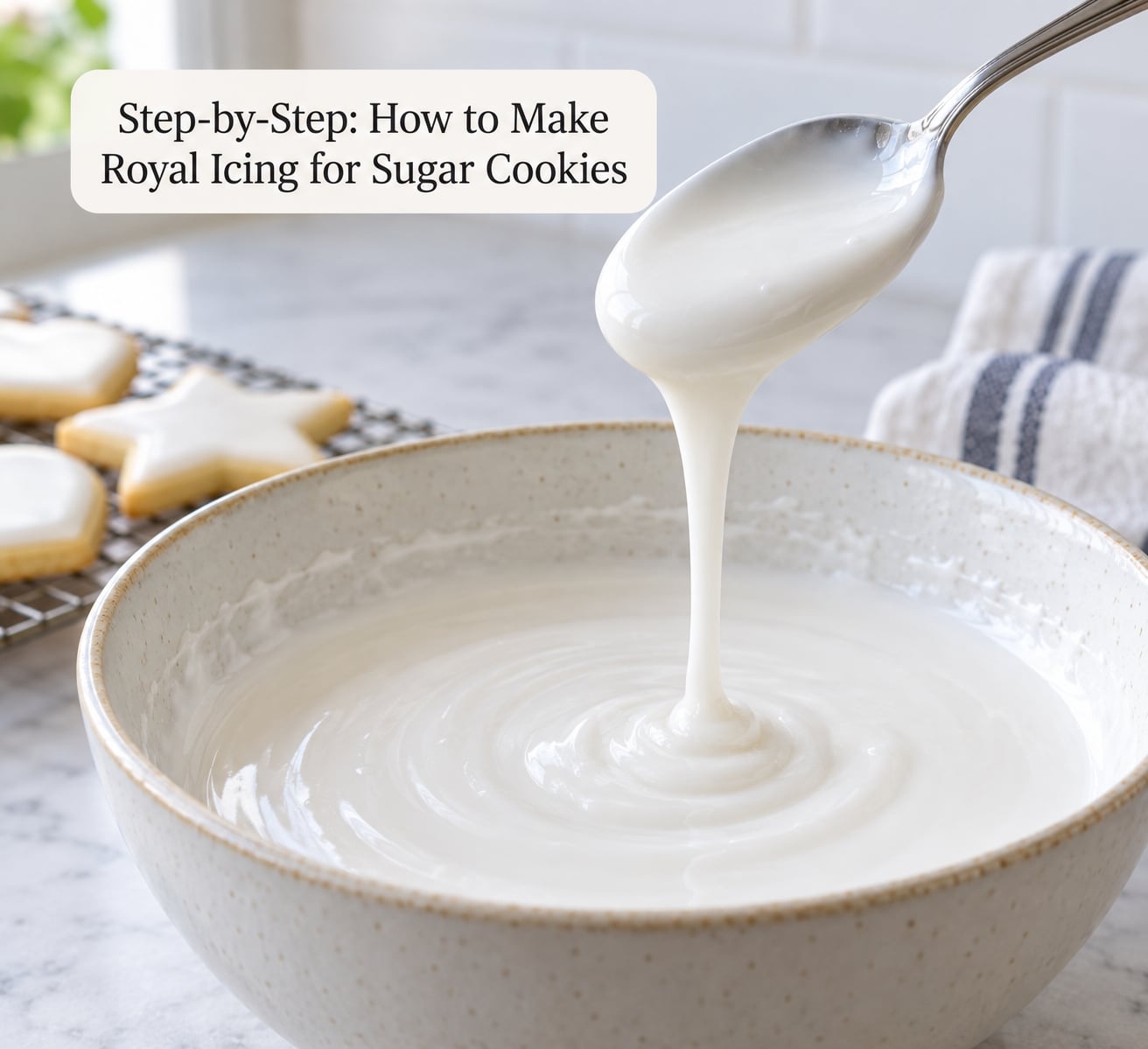 Step-by-Step: How to Make Royal Icing for Sugar Cookies