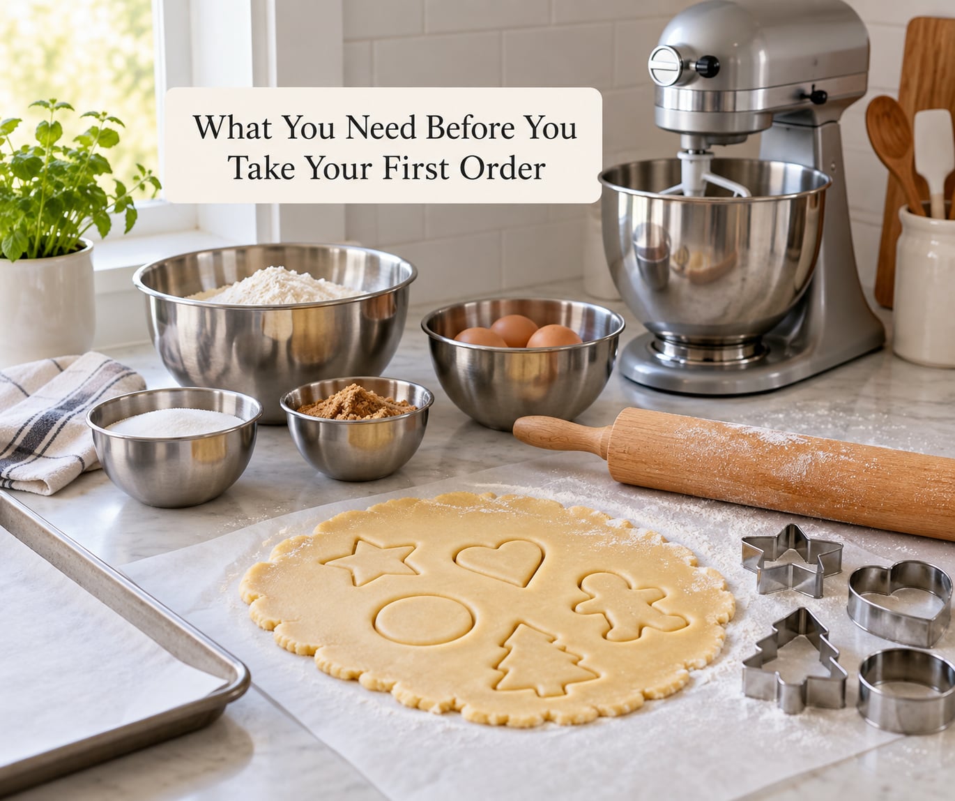 What You Need Before You Take Your First Order