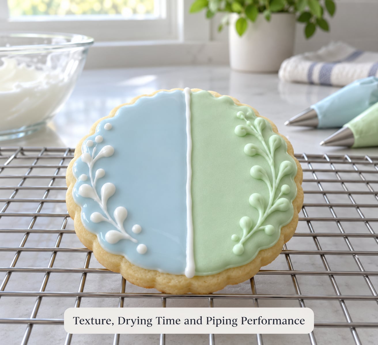Texture, Drying Time and Piping Performance