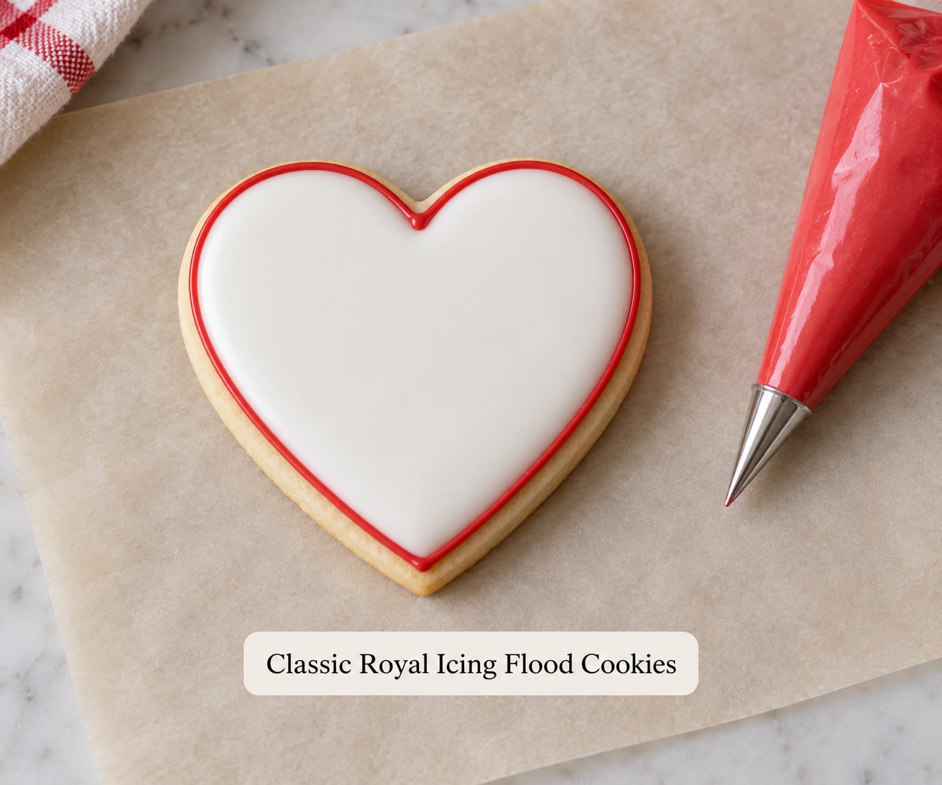 Classic Royal Icing Flood Cookies