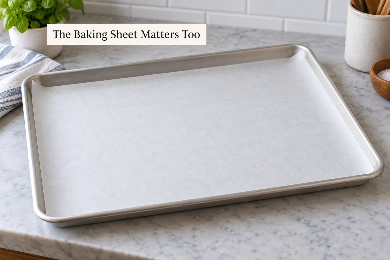 The Baking Sheet Matters Too