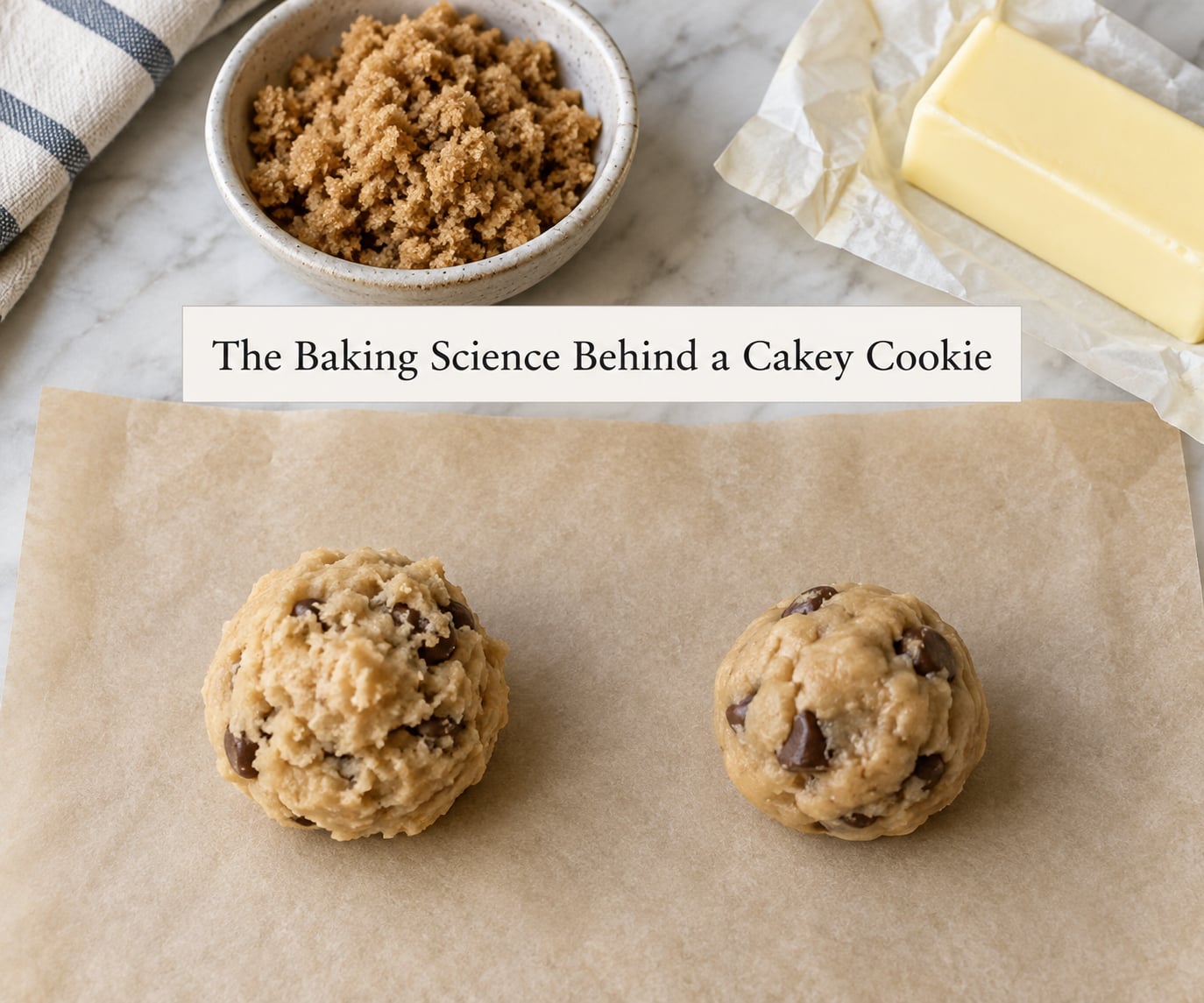 The Baking Science Behind a Cakey Cookie